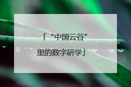 “中国云谷”里的数字研学