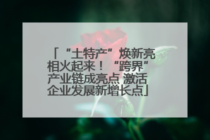 “土特产”焕新亮相火起来！“跨界”产业链成亮点 激活企业发展新增长点