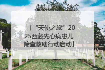 “天使之旅”2025西藏先心病患儿筛查救助行动启动