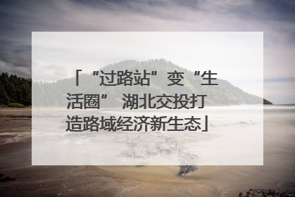 “过路站”变“生活圈” 湖北交投打造路域经济新生态