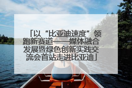 以“比亚迪速度”领跑新赛道——媒体融合发展暨绿色创新实践交流会首站走进比亚迪