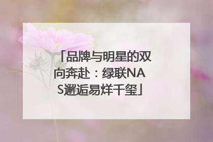 品牌与明星的双向奔赴：绿联NAS邂逅易烊千玺