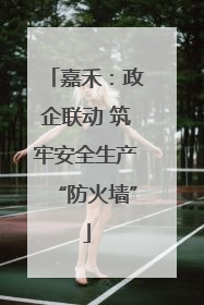嘉禾：政企联动 筑牢安全生产“防火墙”
