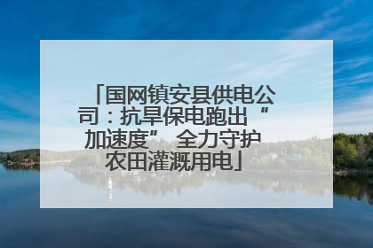 国网镇安县供电公司：抗旱保电跑出“加速度” 全力守护农田灌溉用电