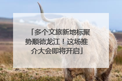 多个文旅新地标聚势顺德龙江！这场推介大会即将开启