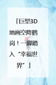 巨型3D地画空降鹤岗！一脚踏入“幸福世界”