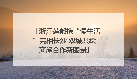 浙江莲都携“慢生活”亮相长沙 双城共绘文旅合作新图景