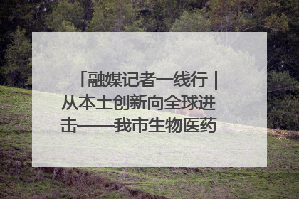 融媒记者一线行｜从本土创新向全球进击——我市生物医药产业破茧突围