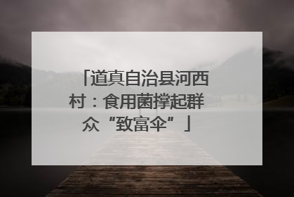 道真自治县河西村：食用菌撑起群众“致富伞”