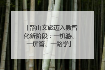 韶山文旅迈入数智化新阶段：一机游、一屏管、一路学