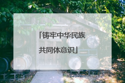 铸牢中华民族共同体意识