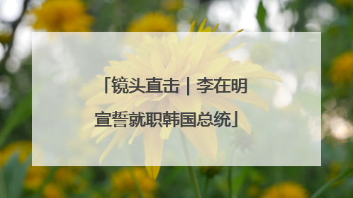 镜头直击｜李在明宣誓就职韩国总统