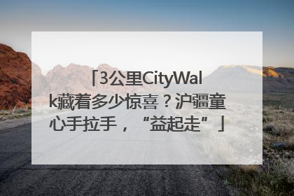 3公里CityWalk藏着多少惊喜？沪疆童心手拉手，“益起走”