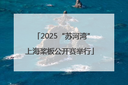 2025“苏河湾”上海桨板公开赛举行