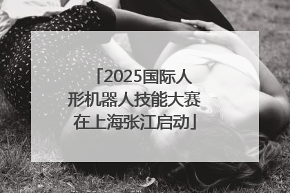 2025国际人形机器人技能大赛在上海张江启动