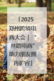 2025郑州跨境电商大会｜“丝路电商”助力朋友圈再扩容